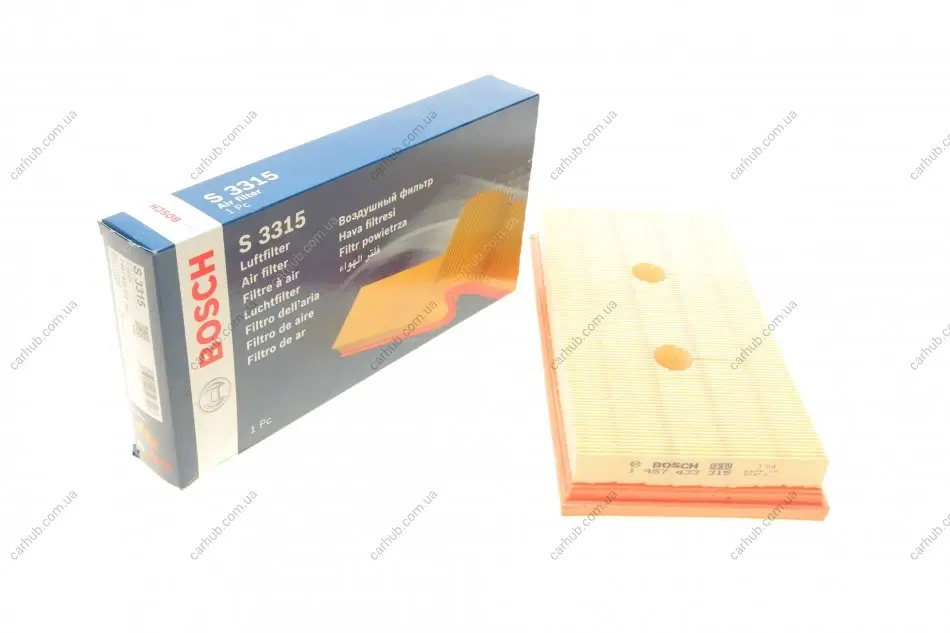 Фільтр повітряний VW Golf/ Jetta/ Passat 1.6 FSI 04-10/ Skoda Octavia 1.6 FSI 04-08 BOSCH 1 457 433 315 (фото 1)