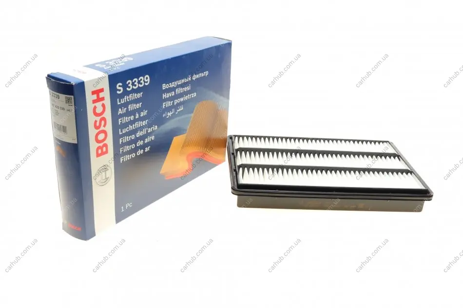 Фільтр повітряний Mitsubishi Pajero 2.5-3.5 00- BOSCH 1 457 433 339 (фото 1)