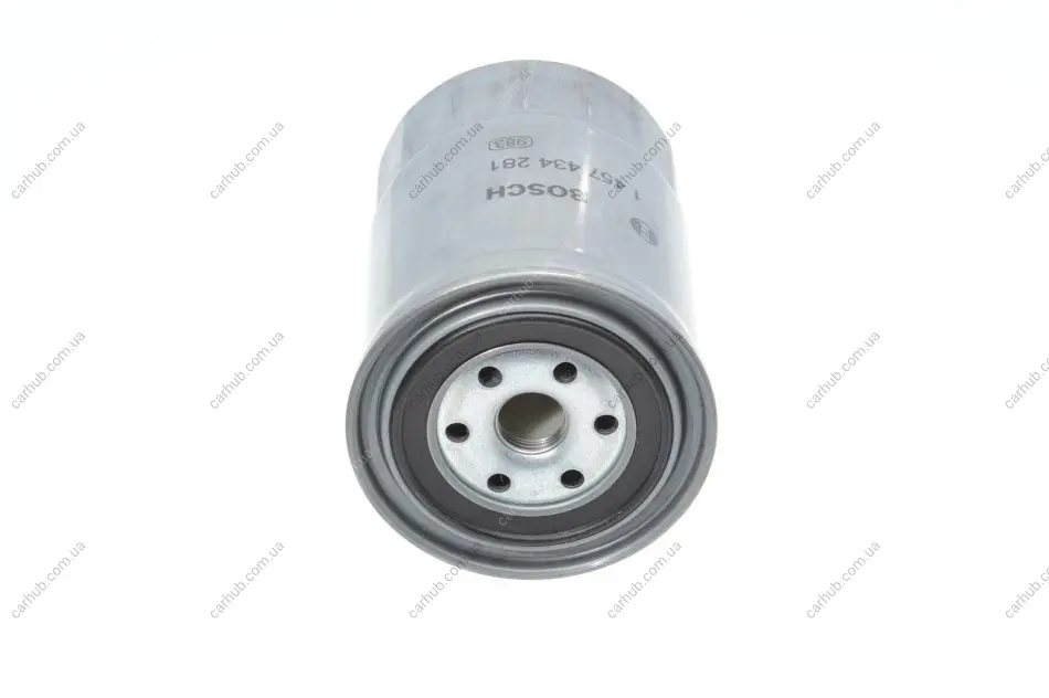 Паливний фільтр FORD MAVERICK NISSAN ALMERA I, ALMERA II, ALMERA TINO, BLUEBIRD, CABSTAR, CHERRY III, LAUREL, NAVARA, NAVARA NP300, NP300, PATHFINDER II, PATHFINDER III 1.7D-4.2D 03.82- BOSCH 1 457 434 281 (фото 1)