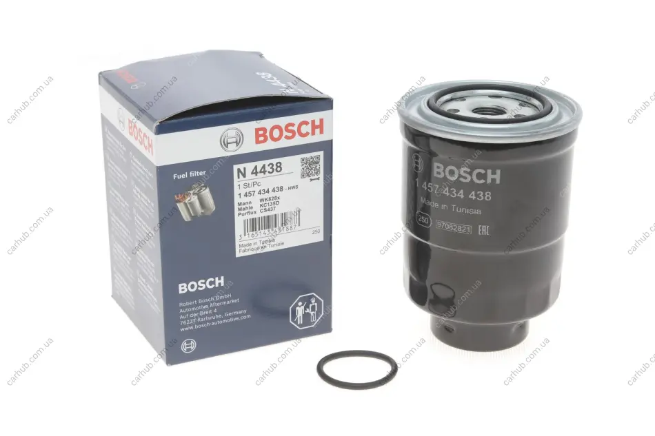 Фільтр паливний Toyota Land Cruiser/Corolla/Mazda 6 1.5D-4.2D 83- BOSCH 1 457 434 438 (фото 1)