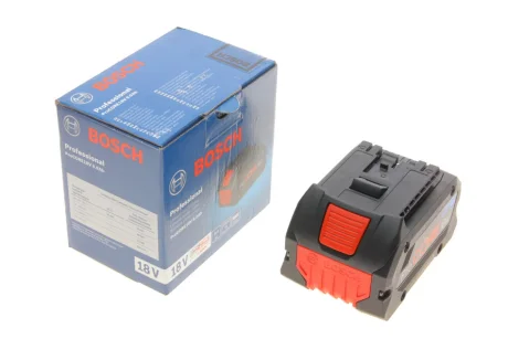 Акумулятор, Professional 18V, 18В, 8Агод., кількість батарей: 1шт, Li-Ion, вага: 955г BOSCH 1 600 A01 6GK
