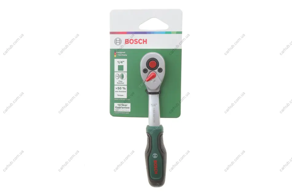 Тріскачка 1/4" 72 зубця 150 мм BOSCH 1 600 A03 2VA (фото 1)