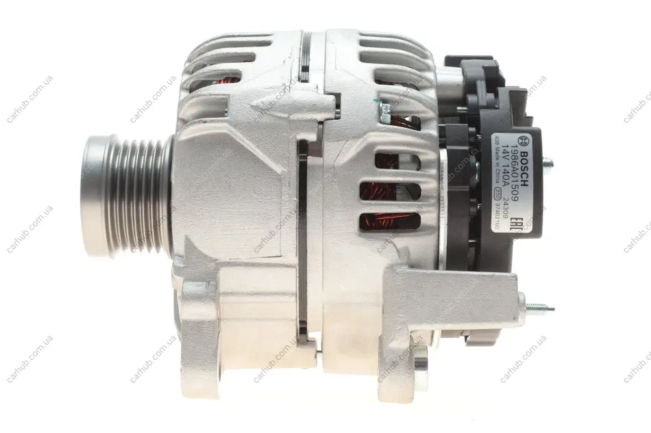 Генератор Skoda Fabia/Rapid/Roomster/VW Polo 1.2 TSI 09- (14V/140A) BOSCH 1 986 A01 509 (фото 1)