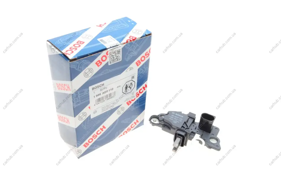 Реле генератора (14V) VW T5/Caddy/Crafter 03- BOSCH 1 986 AE0 110 (фото 1)