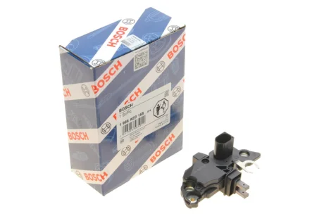 Регулятор напруги (12V) AUDI A1, A3, A4 ALLROAD B8, A4 B8, A5, Q3, Q5, TT SEAT ALHAMBRA, ALTEA, ALTEA XL, IBIZA IV, IBIZA IV SC, IBIZA IV ST, LEON, TOLEDO IV SKODA FABIA II 1.2-3.0D 05.03-12.22 BOSCH 1 986 AE0 155