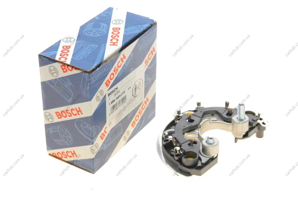Міст генератора діодний VW Caddy III/IV 1.2-2.0 TSI/TDI 04- BOSCH 1 986 AE0 270 (фото 1)