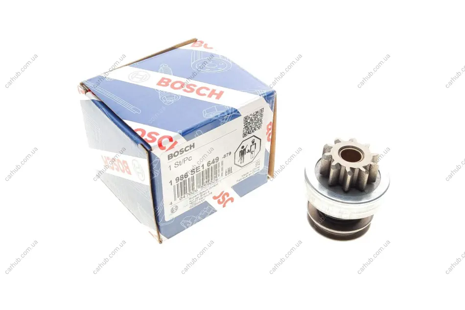 Бендикс стартера Opel Combo/Suzuki SX4 1.6-2.0D 07- BOSCH 1 986 SE1 649 (фото 1)