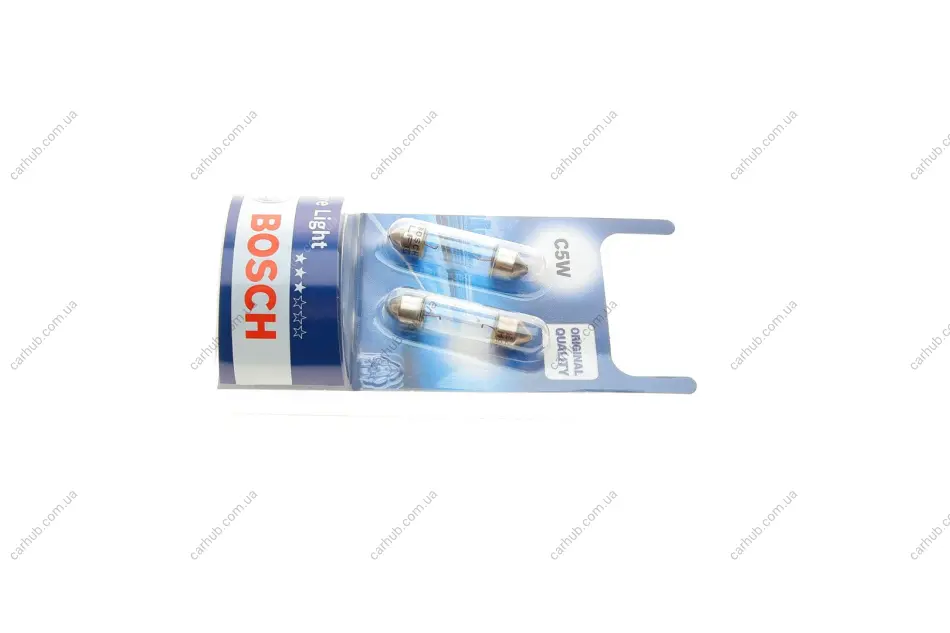 Лампа (упаковка-блістер 2шт) C5W 12В 5Вт Pure Light BOSCH 1 987 301 004 (фото 1)