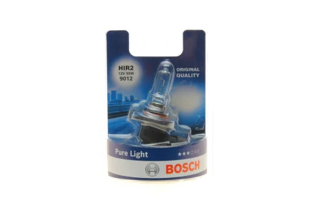 Лампа (упаковка-блістер 1шт) HIR2 12В 55Вт PX22D Pure Light BOSCH 1 987 301 039