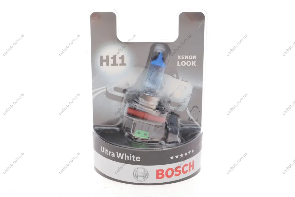 Автолампа H11 12V 55W PGJ19-2 Ultra White (BL/1шт) BOSCH 1 987 301 154 (фото 1)