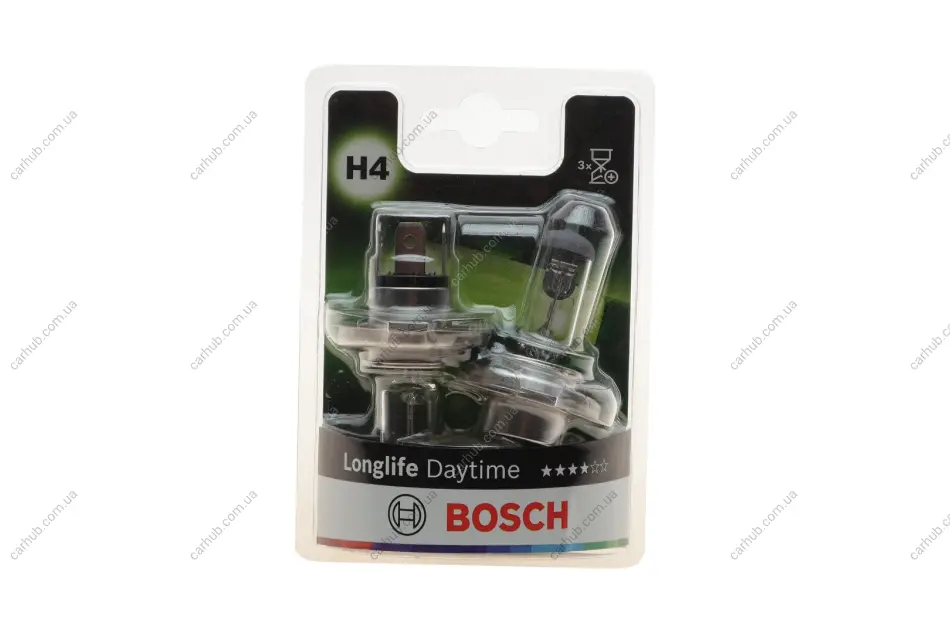 Автолампа H4 12V 60/55W P43t Longlife Daytime DBL BOSCH 1 987 301 415 (фото 1)