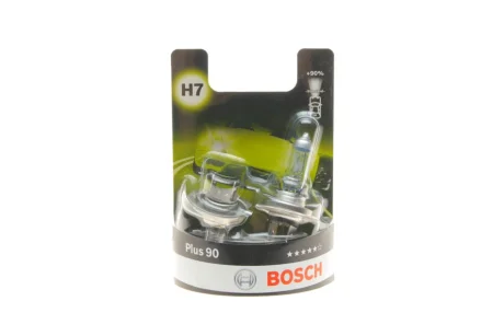 Лампа (картон 2шт) H7 12В 55Вт PX26D до 90% більш яскраве Plus 90% BOSCH 1 987 301 423
