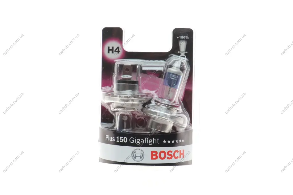 Автолампа H4 12V 60/55W P43t Plus 150 Gigalight DBL BOSCH 1 987 301 430 (фото 1)