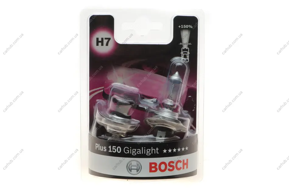 Автолампа H7 12V 55W PX26d Plus 150 Gigalight DBL BOSCH 1 987 301 431 (фото 1)