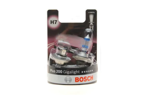 Лампа (упаковка-блістер) H7 12В 55Вт PX26D Gigalight BOSCH 1 987 301 436