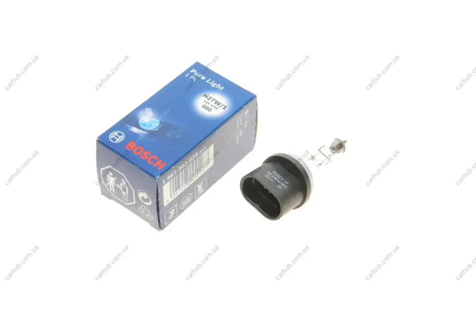 Автолампа H27W/1 12V 27W PG13 BOSCH 1 987 302 024 (фото 1)