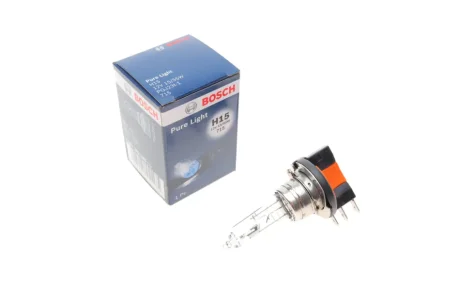 Автолампа H15 12V 55/15W PGJ23T-1 Pure Light BOSCH 1 987 302 088