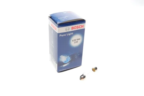 Лампа C5W Pure Light (відпуск., 5Вт) BOSCH 1 987 302 225