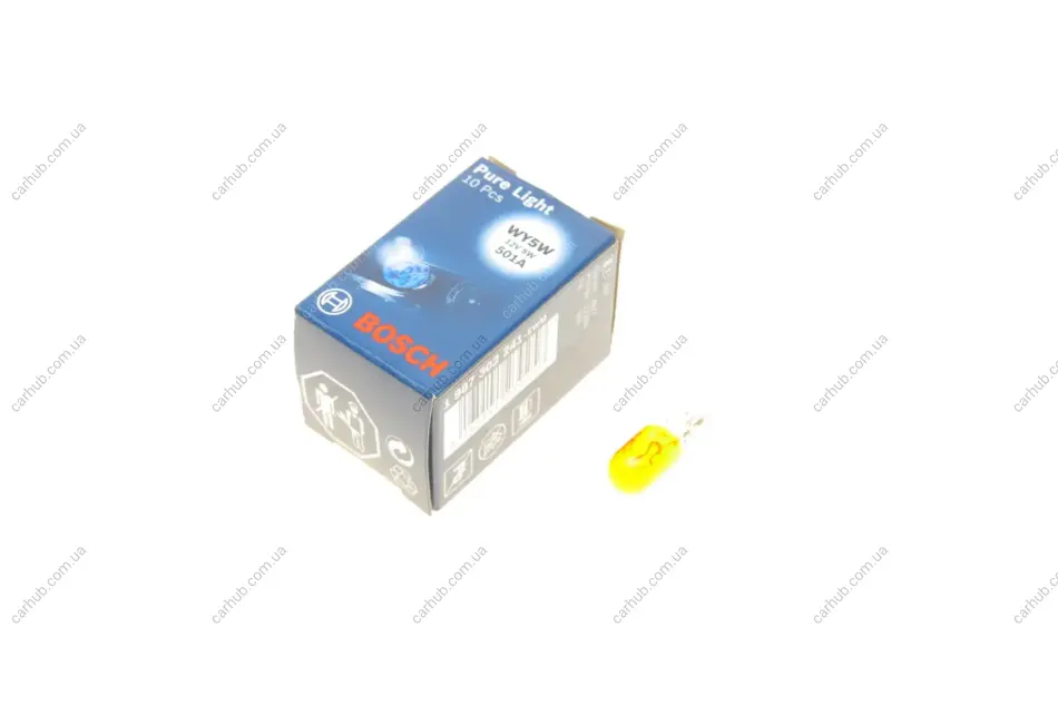 Лампа (відпуск. 1шт) WY5W 12В 5Вт Pure Light BOSCH 1 987 302 241 (фото 1)