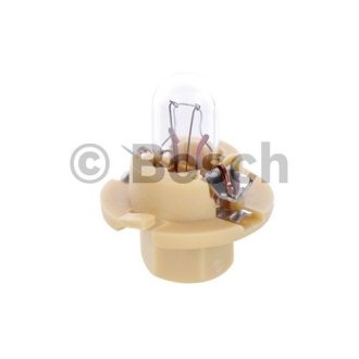 Автолампа Pure Light BAX BX8,4d 1,5 W прозрачная BOSCH 1987302255