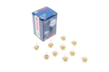 Лампа панелі приладів (упаковка-блістер) PBX4 12В 1,5Вт Pure Light BOSCH 1 987 302 255