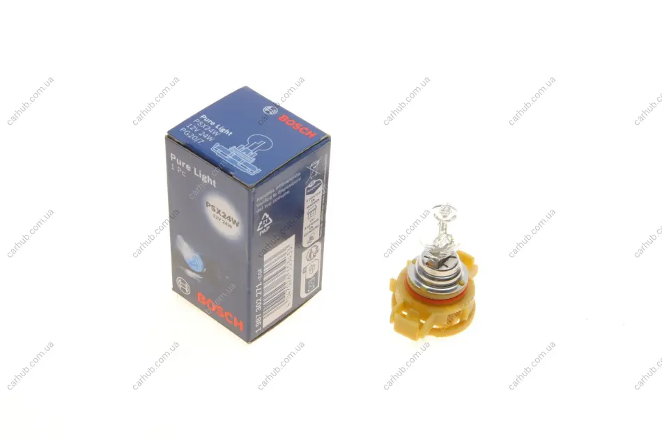 Автолампа PSX24W 12V 24W PG20/7 Pure Light WS BOSCH 1 987 302 271 (фото 1)