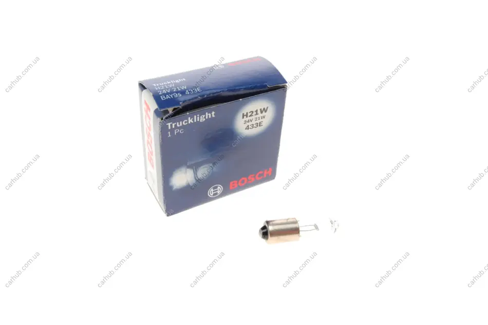 Автолампа H21W 24V 21W BAY9S Trucklight BOSCH 1 987 302 533 (фото 1)