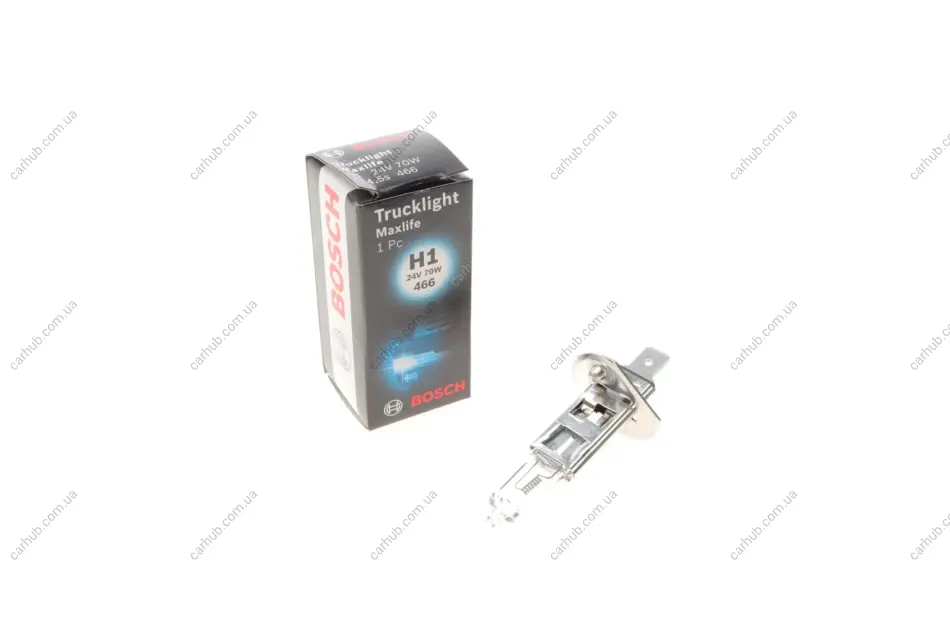 Автолампа H1 24V 70W P14.5s Trucklight Maxlife BOSCH 1 987 302 712 (фото 1)