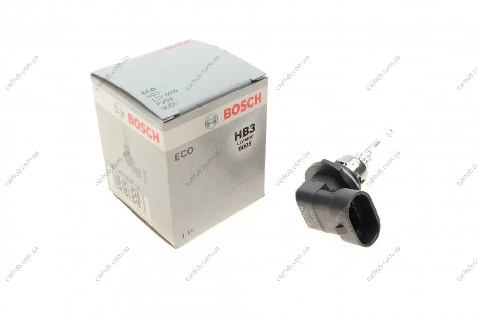 Автолампа HB3 12V 60W P20d Eco WS BOSCH 1 987 302 807 (фото 1)