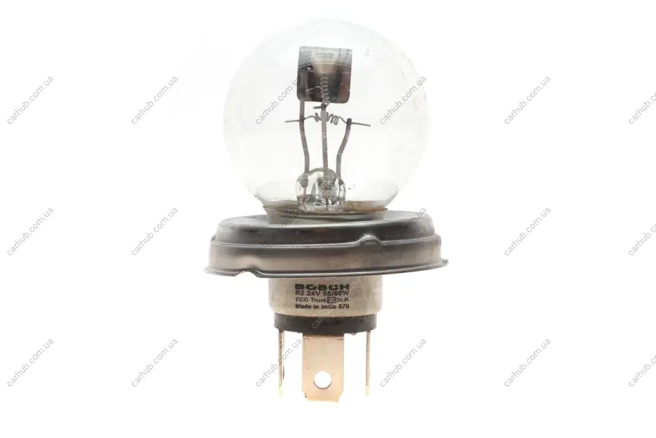 Автолампа R2 (Bilux) 24V 55/50W P45t ECO Truck BOSCH 1 987 302 875 (фото 1)