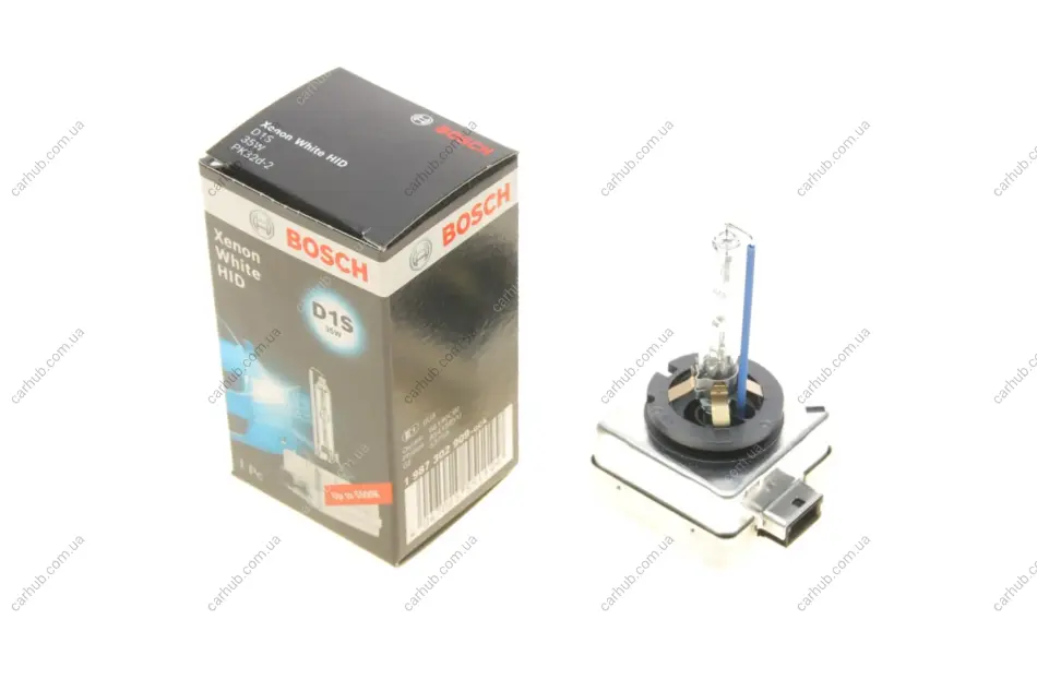 Автолампа D1S 85V 35W PK32d-2 Xenon White HID 5500K BOSCH 1 987 302 909 (фото 1)
