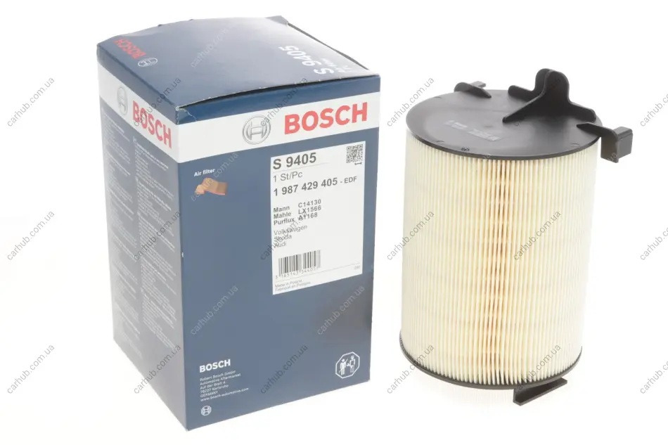 Фільтр повітряний VW Caddy 2.0SDI BOSCH 1 987 429 405 (фото 1)