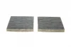 Фільтр салону BMW X3 (F25)/X4 (F26) 2.0/3.0D 10-18 (вугільний) (к-кт 2 шт.) BOSCH 1 987 432 542 (фото 4)