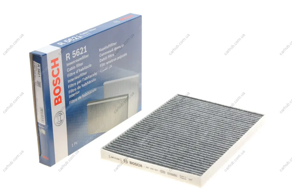 Фільтр салону із елементами активованого вугілля TESLA MODEL S Electric 11.13- BOSCH 1 987 435 621 (фото 1)