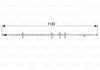 Фото 1 - датчик износа тормозных колодок (задних) Mini (R50/R52/R53) 01-07 (L=1130mm) BOSCH 1 987 473 016 Датчик износа тормозных колодок (задних) Mini (R50/R52/R53) 01-07 (L=1130mm) BOSCH 1 987 473 016 (фото 1)