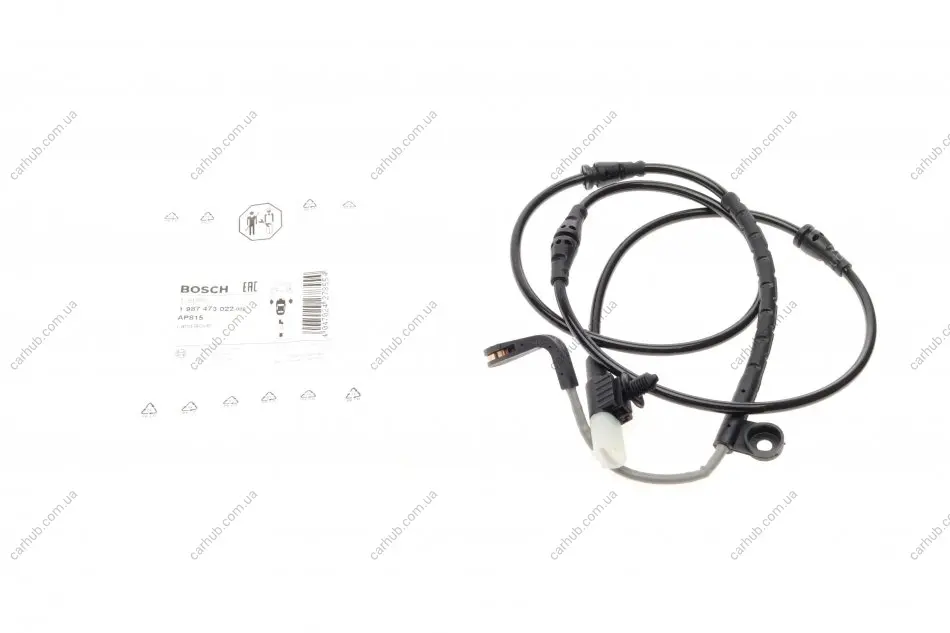Датчик зносу гальмівних колодок (передніх) Land Rover Range Rover Sport 2.7/3.0D 4x4 05-13 (L=1230mm) BOSCH 1 987 473 022 (фото 1)