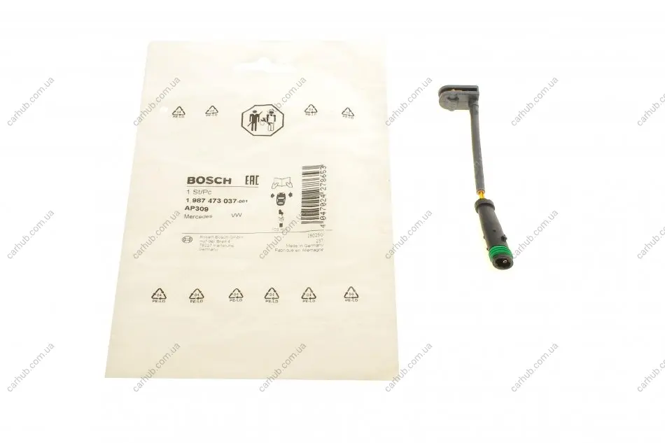 Датчик зносу гальмівних колодок MB BM164/BM463/BM639/T211/W164/W21 BOSCH 1 987 473 037 (фото 1)
