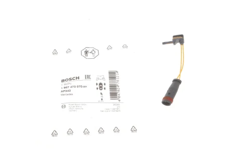 Датчик зносу гальмівних колодок (передніх) MB (W211/212/221/222/166) BOSCH 1 987 473 070