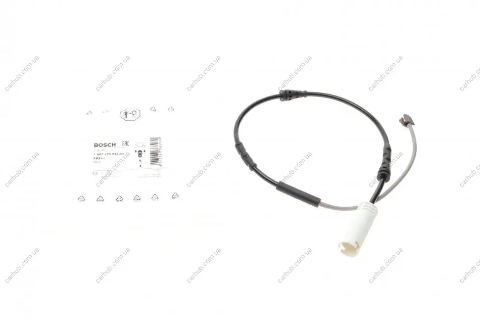 Датчик зносу гальмівних колодок (передніх) BMW X1 (E84) 05-15 (L=675mm) BOSCH 1 987 473 516 (фото 1)