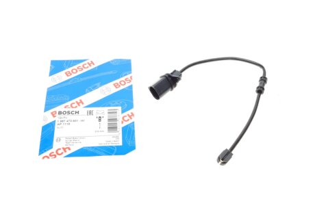 Фото датчик износа тормозных колодок (задних) Audi A6/A7/E-tron/Q5 16- (L=135mm) BOSCH 1 987 473 601 Датчик износа тормозных колодок (задних) Audi A6/A7/E-tron/Q5 16- (L=135mm) BOSCH 1 987 473 601