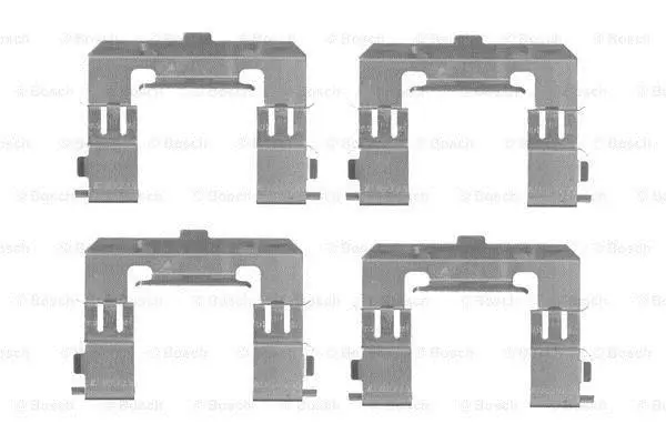 Монтажний набір гальмівних колодок передн FORD RANGER MAZDA B-SERIE, BT-50 NISSAN MAXIMA / MAXIMA QX V 1.8-3.0D 02.99- BOSCH 1 987 474 450 (фото 1)