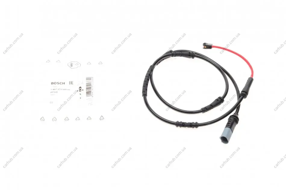 Датчик зносу гальмівних колодок (задніх) BMW 5 (F10/F11) 10- BOSCH 1 987 474 549 (фото 1)