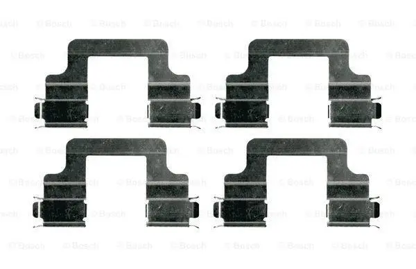 Монтажний набір гальмівних колодок задн AUDI A3, A6 ALLROAD C7, A6 C7, A7, A8 D4, Q3, TT FORD MONDEO III SEAT LEON, LEON SC, LEON ST SKODA SUPERB II VW CC B7, EOS, GOLF V 1.4-6.3 10.00-12.20 BOSCH 1 987 474 685 (фото 1)