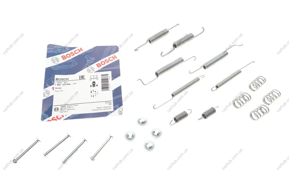 Комплект пружинок колодок ручника VW Passat/Audi 80/100 -91 BOSCH 1 987 475 004 (фото 1)