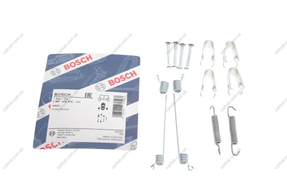 Елемент розподільчого насосу FORD FIESTA, FIESTA IV, FIESTA V, FUSION, KA, PUMA, STREET KA MAZDA 121 III, 2, 3 1E04(J4C)-ZJ-VE 08.95-09.14 BOSCH 1 987 475 274 (фото 1)
