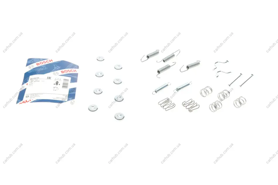 Комплект пружинок колодок ручника Lexus RX350/Toyota RAV 4/Avensis 1.8/2.0 00- BOSCH 1 987 475 291 (фото 1)