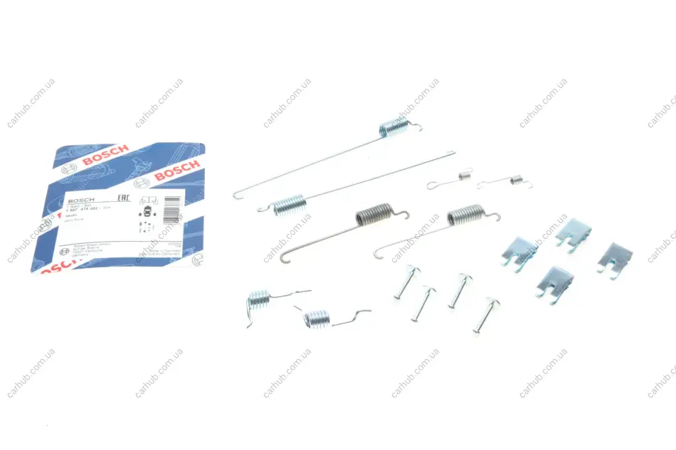 Комплект пружинок колодок ручника Land Rover Freelander 98-06 BOSCH 1 987 475 302 (фото 1)