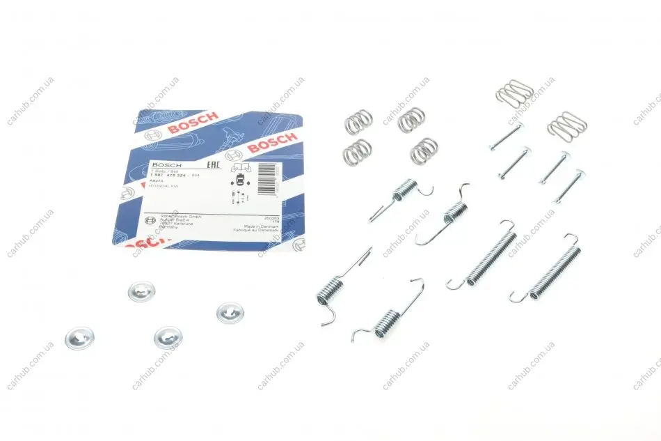 Комплект пружинок колодок ручника Hyundai Accent 05-12 BOSCH 1 987 475 324 (фото 1)