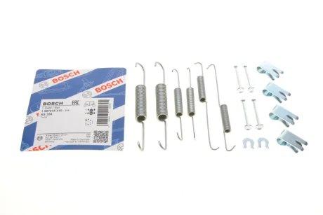 Монтажний набір гальмівної колодки TOYOTA FORTUNER, HILUX VII, HILUX VIII 2.4D-3.0D 06.04- BOSCH 1 987 475 410