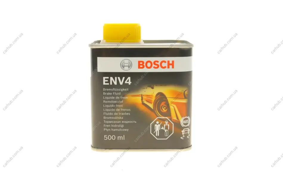 Рідина гальмівна DOT4 (0.5L) ENV4 (металева каністра) BOSCH 1 987 479 201 (фото 1)